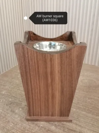 AW Square wooden burner INV